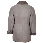 Sheepskin Coat Gray: KE 72