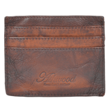 Small Vintage Effect 6 Card Holder Rust : 1778