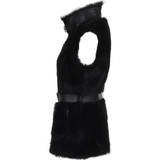 Luxury Shearling Gilet Black: KB-633