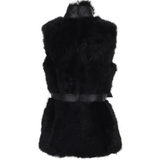 Luxury Shearling Gilet Black: KB-633