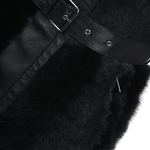 Luxury Shearling Gilet Black: KB-633