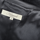 Luxury Shearling Gilet Black: KB-633
