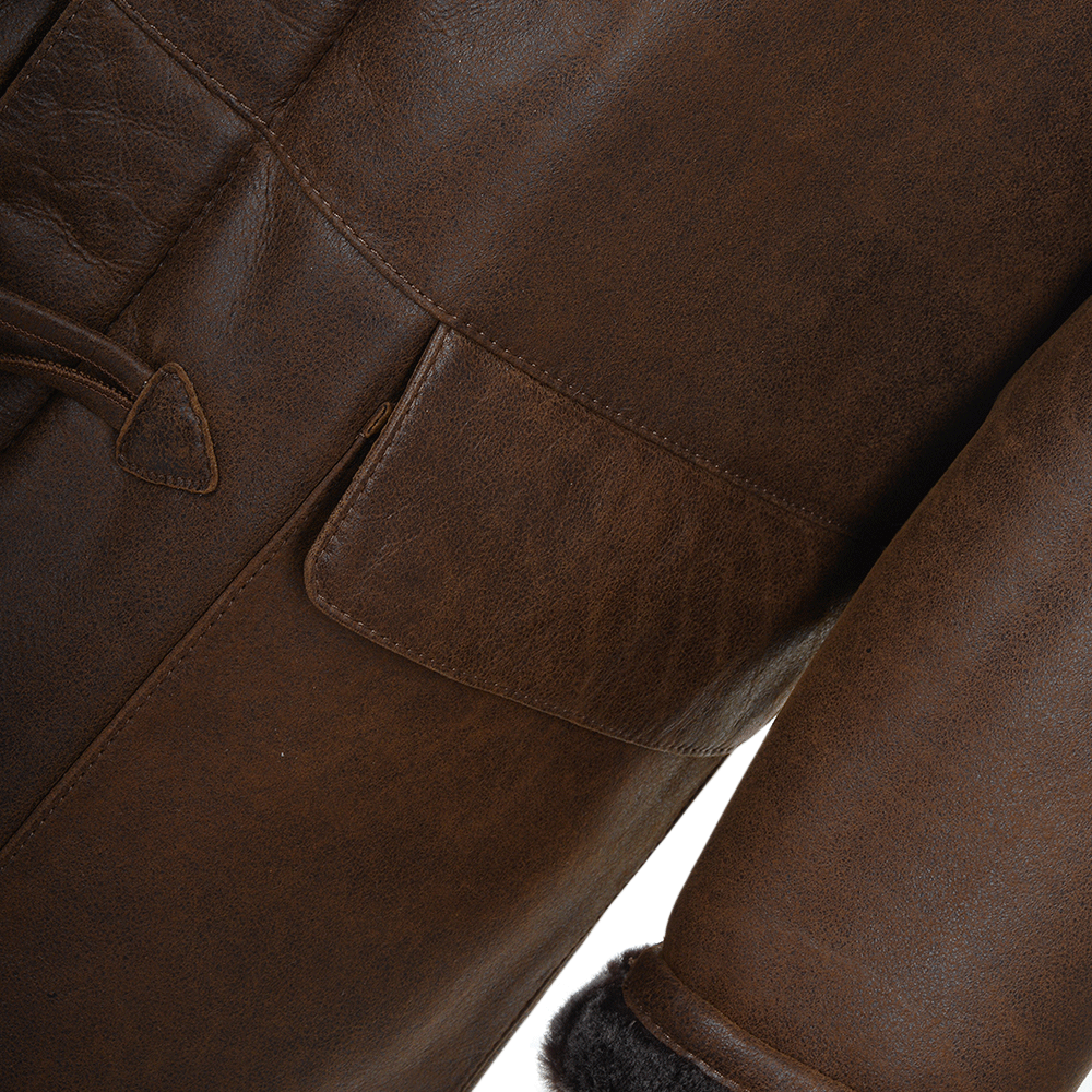 Sheepskin Duffle tobacco: KE 98 DUFFEL