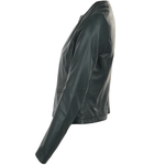 Leather Jacket Green: FO-ETHEL