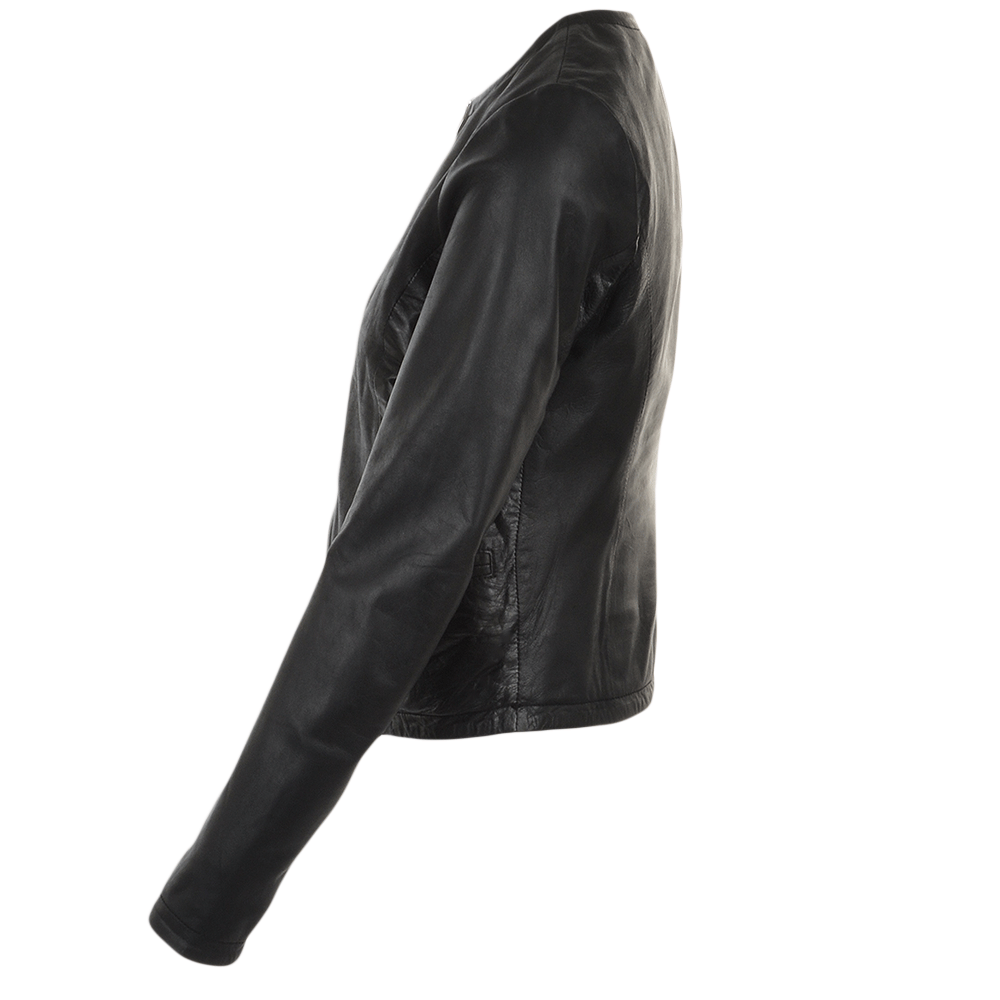 Leather Jacket Black: FO-ETHEL
