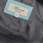 Leather Jacket Pale Blue: FO-ETHEL