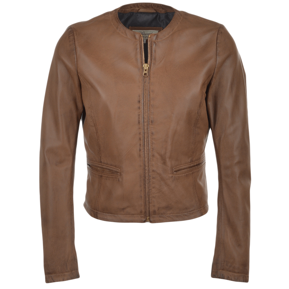 Leather Jacket Coffee: FO-ETHEL