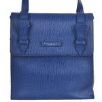 Italian Leather Backpack French Blue/ruthenium : 50006 85 4Y NH
