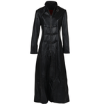 Long Length Gothic Coat Black Black: REEMA