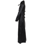 Long Length Gothic Coat Black Black: REEMA