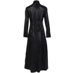 Long Length Gothic Coat Black Black: REEMA