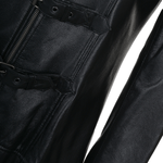 Long Length Gothic Coat Black Black: REEMA