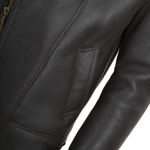 Sheepskin Flying Jacket Brn/cream: NV 47