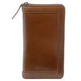 Leather Travel Wallet Chestnut : TW-01