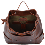 Leather Rucksack Tan : Harvey
