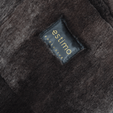 Lambskin Leather and Sheepskin lined Coat Black: E1521