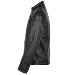 Full Grain Leather Jacket Syh Jumbo Black: E1414
