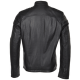 Full Grain Leather Jacket Syh Jumbo Black: E1414