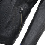Full Grain Leather Jacket Syh Jumbo Black: E1414
