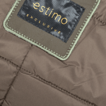 Hooded Raccoon Fur Camouflage Parka Khaki Green: E 8085 AR