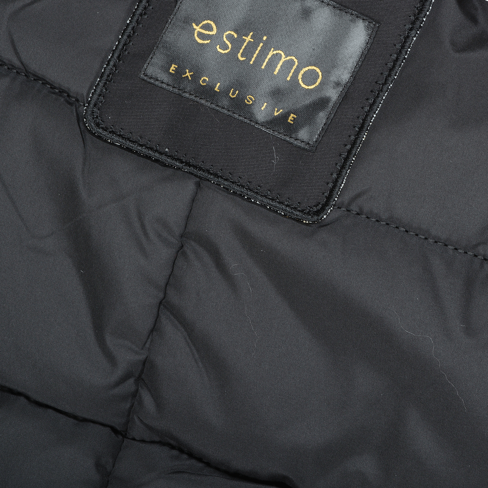 Hooded Racoon Tipped Fur Parka: E 8595 LR