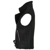 Belted Biker 2-in-1 Biker Pilot Jacket Black/snu: 120-15