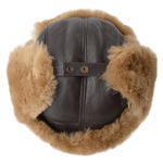 Sheepskin Aviator Hat Ginger: KB-500