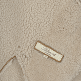 Lamb Shearling Mandarin Collar Jacket Honey: KB 679