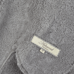 Lamb Shearling Mandarin Collar Jacket Taupe: KB 679