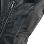 Leather Gilet Black/app: FO-GILLET 2