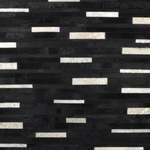 Hair On Hide Rug Neutral/Blk: ASH 04