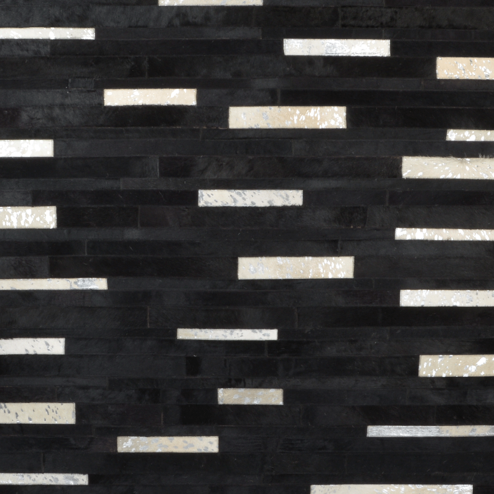 Hair On Hide Rug Neutral/Blk: ASH 04