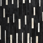 Hair On Hide Rug Neutral/Blk: ASH 04