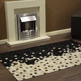 Hair On Hide Rug Neutral: ASH 08