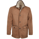 Shearling Coat  Tan/snu: KE-183