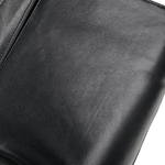 Leather Hipster Trousers Black: PT333