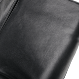 Leather Hipster Trousers Black: PT333