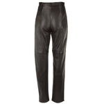 Leather Trousers Brown: 766 TROUSERS