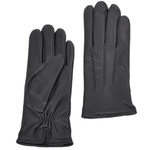 Leather Gloves Black : 401