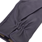 Leather Gloves Purple : 401