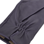 Leather Gloves Purple : 401