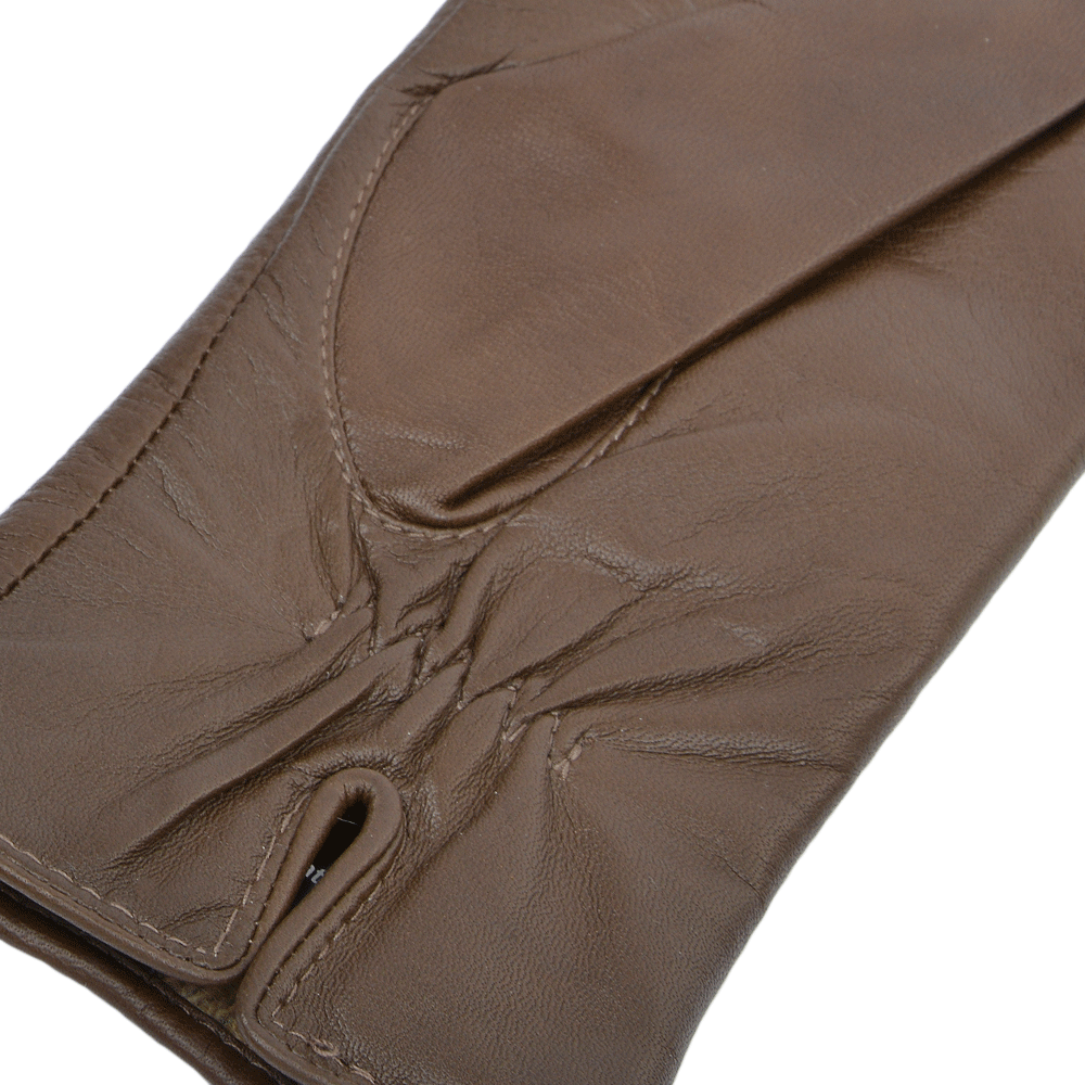 Leather Gloves Olive : 401