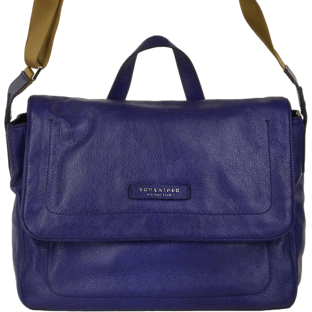 The Bridge Messenger Bag French Blue/ruthenium  - 54136 79 4Y NH