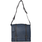 The Bridge Unisex  Large Travel Messenger Bag Blue - 00550441P 2K