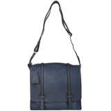 The Bridge Unisex  Large Travel Messenger Bag Blue - 00550441P 2K