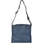 The Bridge Unisex  Large Travel Messenger Bag Blue - 00550441P 2K
