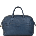 Italian Leather Handbag Blue : 004094579 2F