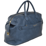 Italian Leather Handbag Blue : 004094579 2F