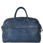 Italian Leather Handbag Blue : 004094579 2F