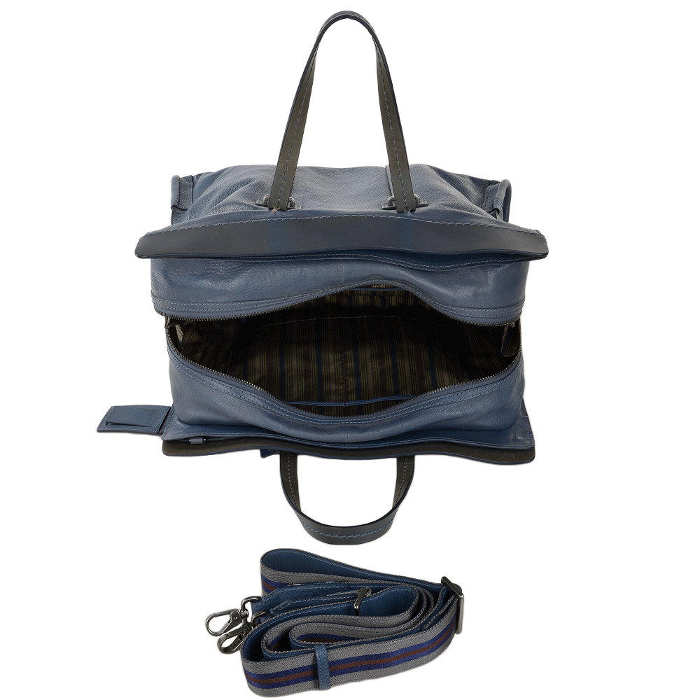 Unisex Travel And Shopper Bag Blue : 00650641P 2K